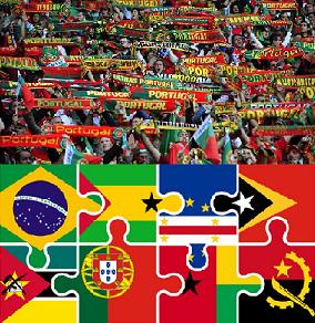 Portuguese supporters and Portuguese speaking countries